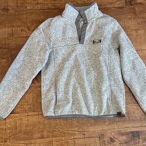 LL Bean pull over fleece, size small.  Unisex.